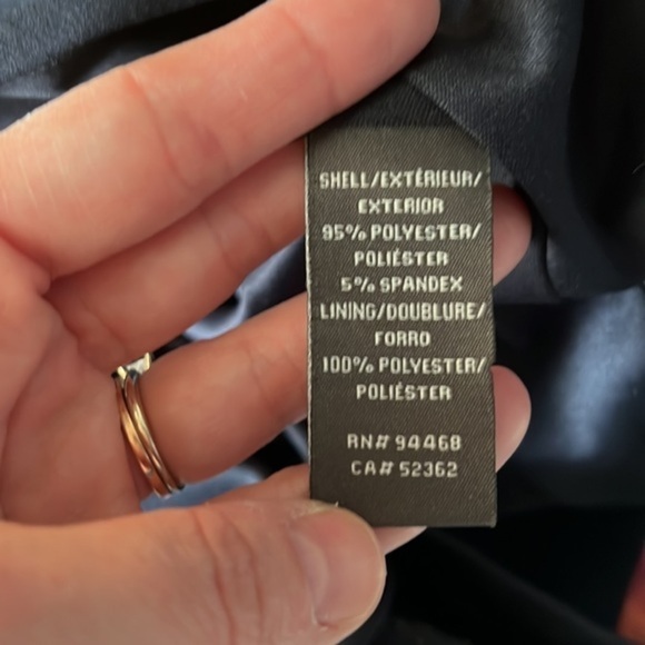 Vera Wang Navy Dress‎ Size 10 - Picture 10 of 10